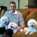 Chester Pompeii and his puppy's