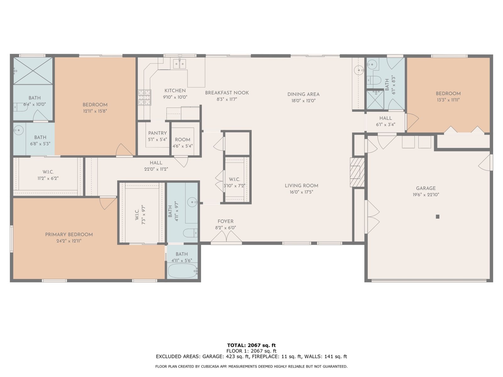 Premium floor plan sample