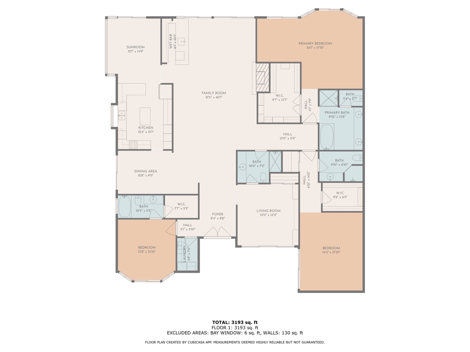 Premium floor plan sample