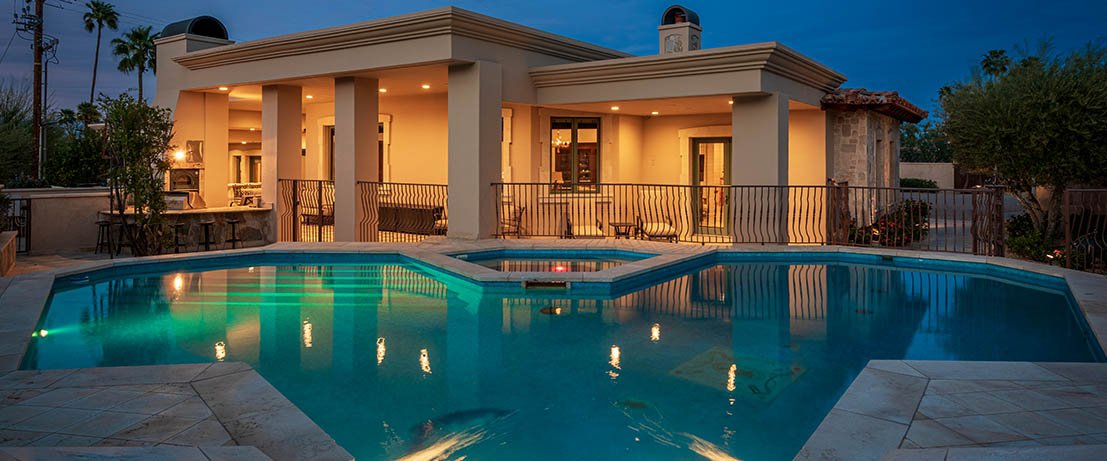 Tamarisk, Rancho Mirage at dusk